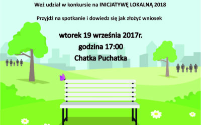 KONKURS NA INICJATYWĘ LOKALNĄ 2018